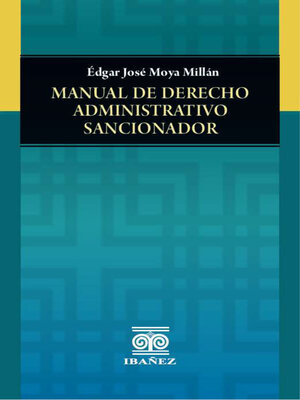 cover image of Manual de derecho administrativo sancionador